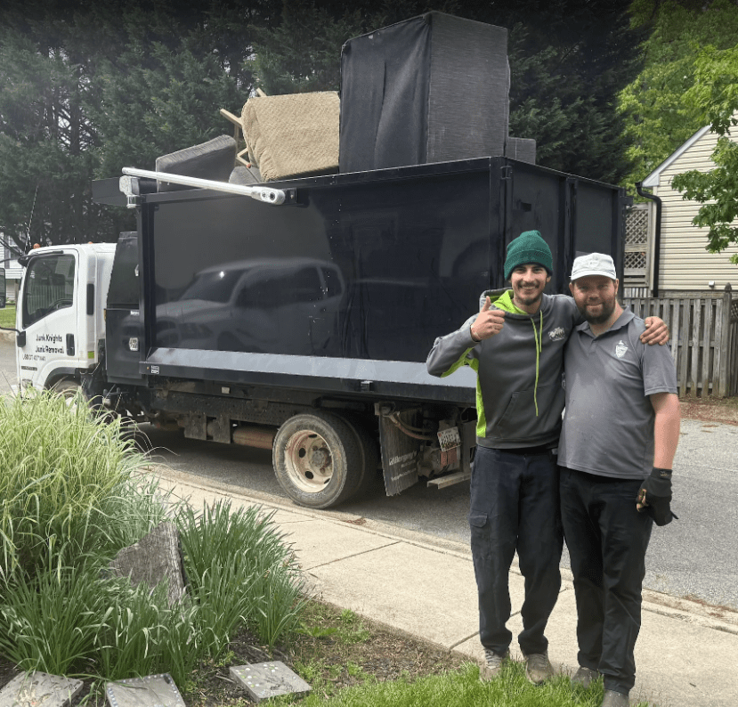 Junk Knights customer testimonial